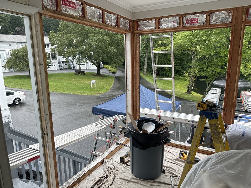 Porch window replacement Brookfield, CT